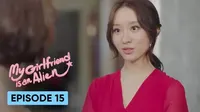 Cena do episódio 15: My Girlfriend Is An Alien de Menina de Planeta Alienígena Chai Xiaoqi