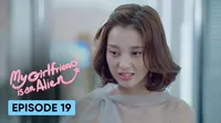 Cena do episódio 19: My Girlfriend Is An Alien de Menina de Planeta Alienígena Chai Xiaoqi