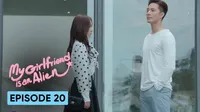 Cena do episódio 20: My Girlfriend Is An Alien de Menina de Planeta Alienígena Chai Xiaoqi