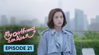 Cena do episódio 21: My Girlfriend Is An Alien de Menina de Planeta Alienígena Chai Xiaoqi
