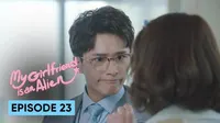Cena do episódio 23: My Girlfriend Is An Alien de Menina de Planeta Alienígena Chai Xiaoqi