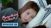 Cena do episódio 28: My Girlfriend Is An Alien de Menina de Planeta Alienígena Chai Xiaoqi